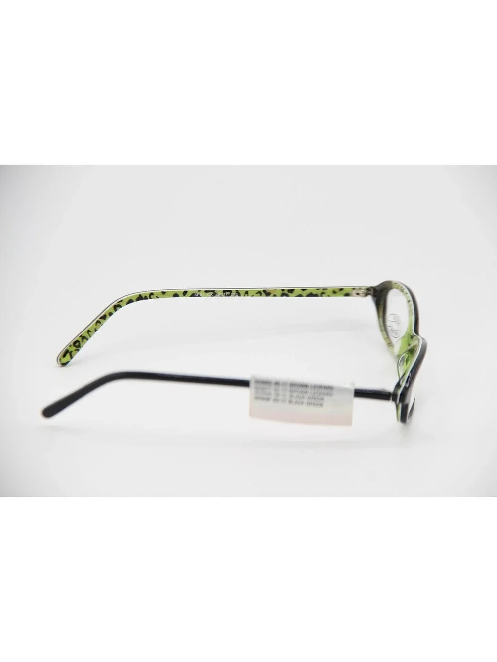 Steve Maiden Sp81 Ox Black Green Authentic Eyeglasses 48-17-135